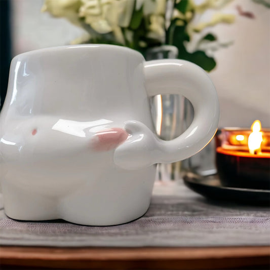 Body-Positive Creative Belly Pinch Mug