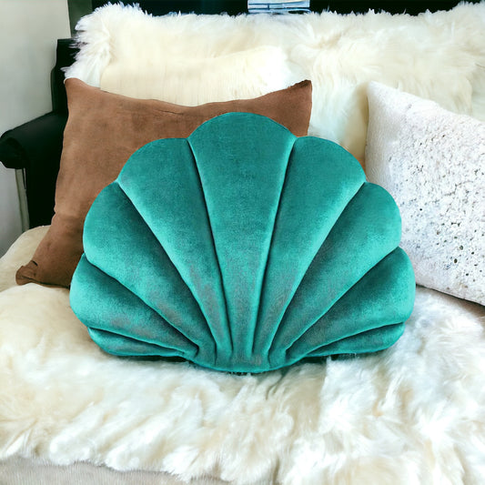 Soft Velvet Shell Shape Cushions
