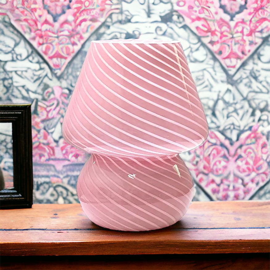 Hand-Crafted Dimming Mushroom Table Lame