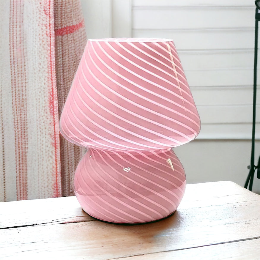 Hand-Crafted Dimming Mushroom Table Lame