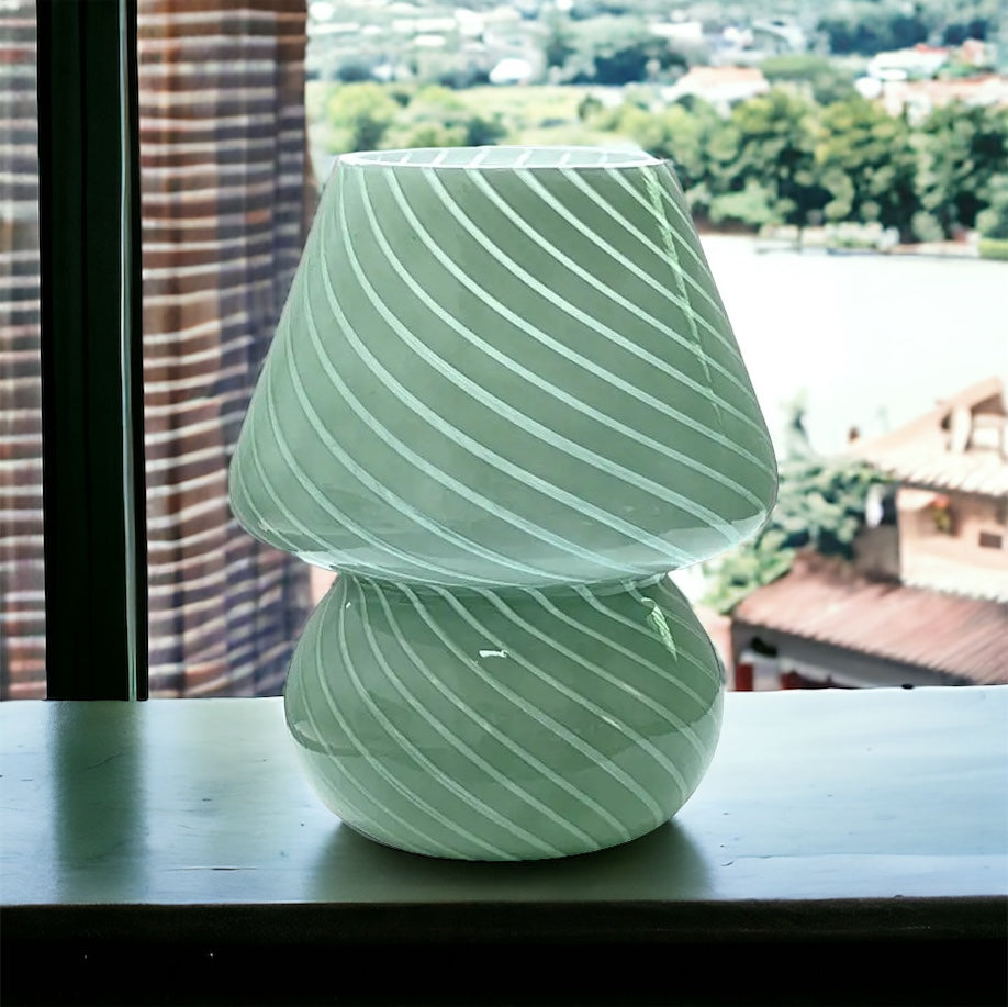 Hand-Crafted Dimming Mushroom Table Lame