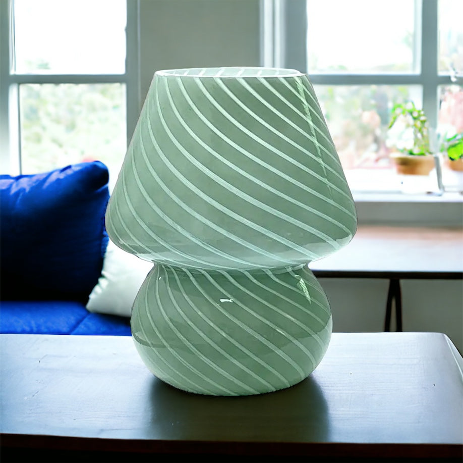 Hand-Crafted Dimming Mushroom Table Lame