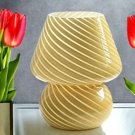 Hand-Crafted Dimming Mushroom Table Lame