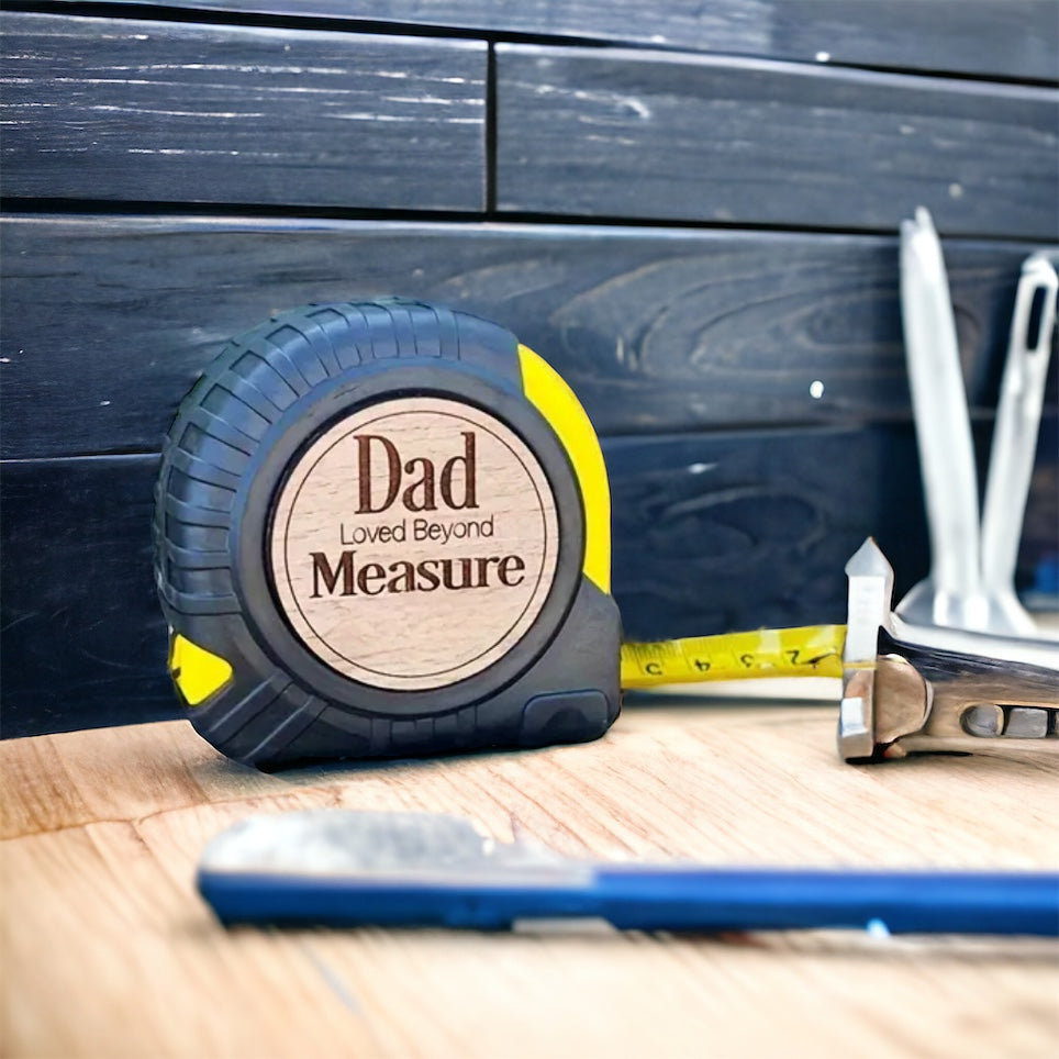 Personalised Tape Measure - Gift For Dad