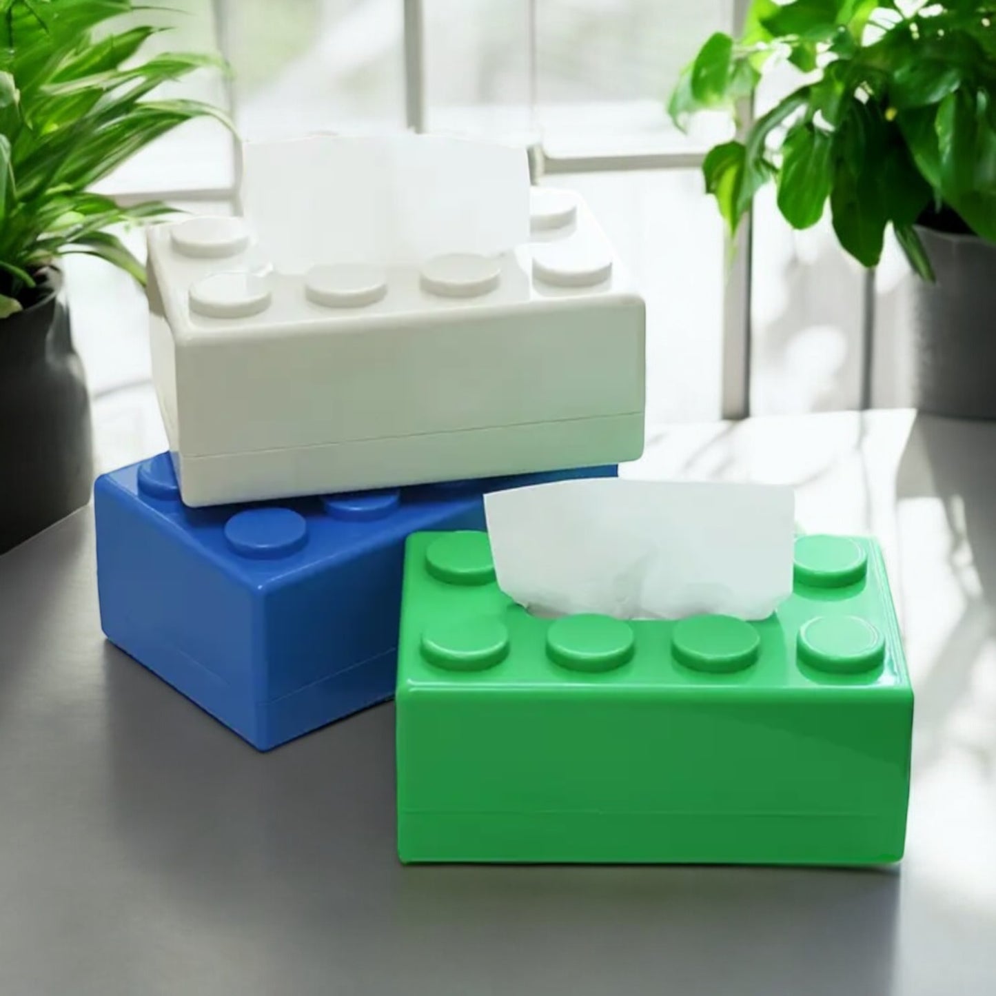 Lego Piece Tissue Box