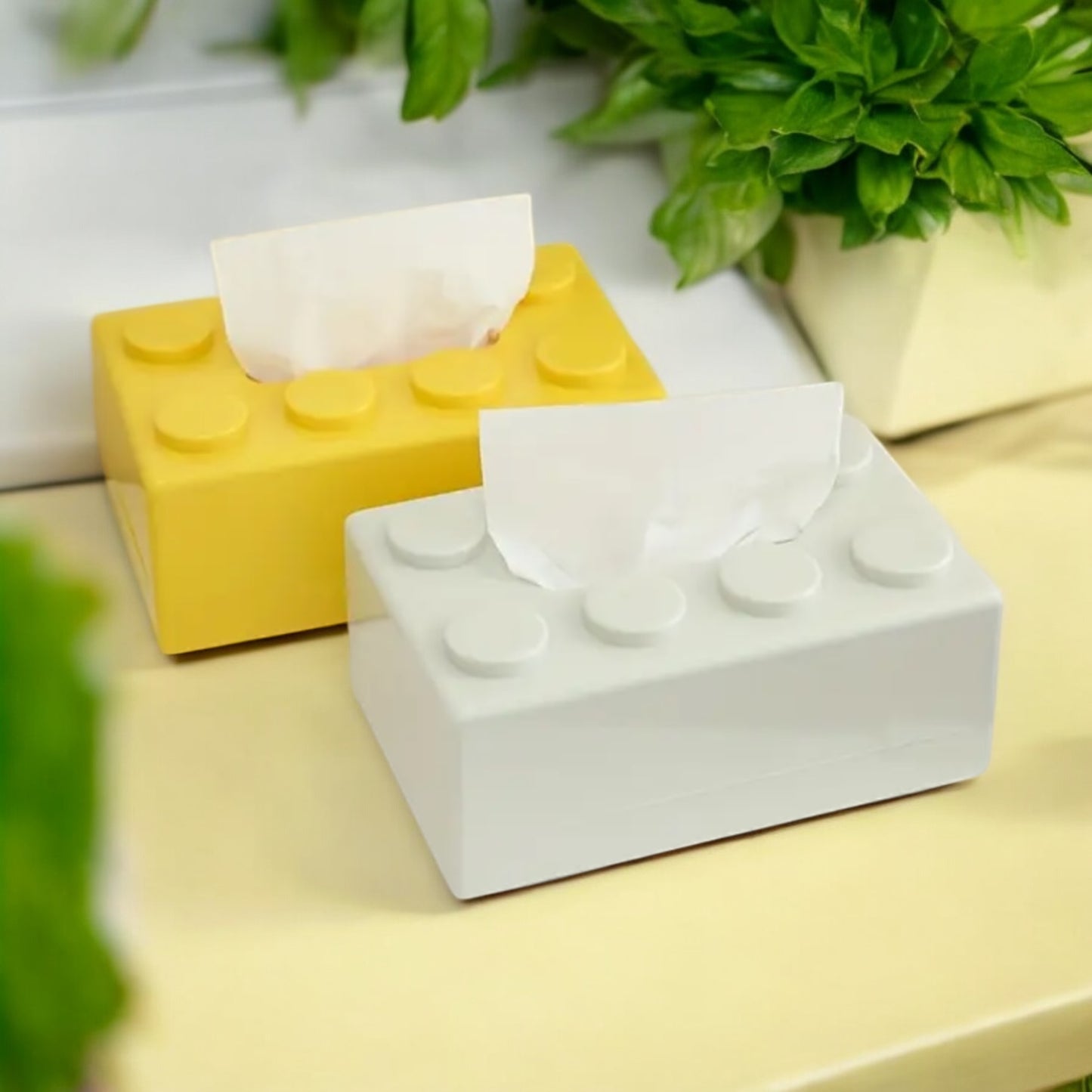 Lego Piece Tissue Box