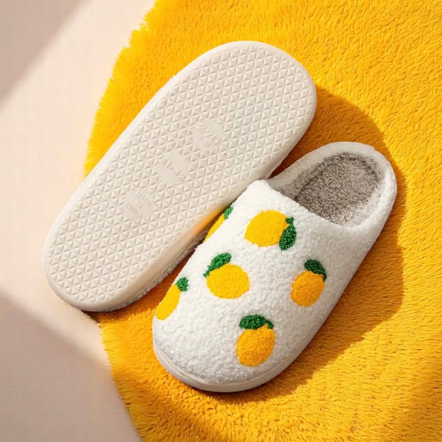 Amalfi Coast Lemon Slippers