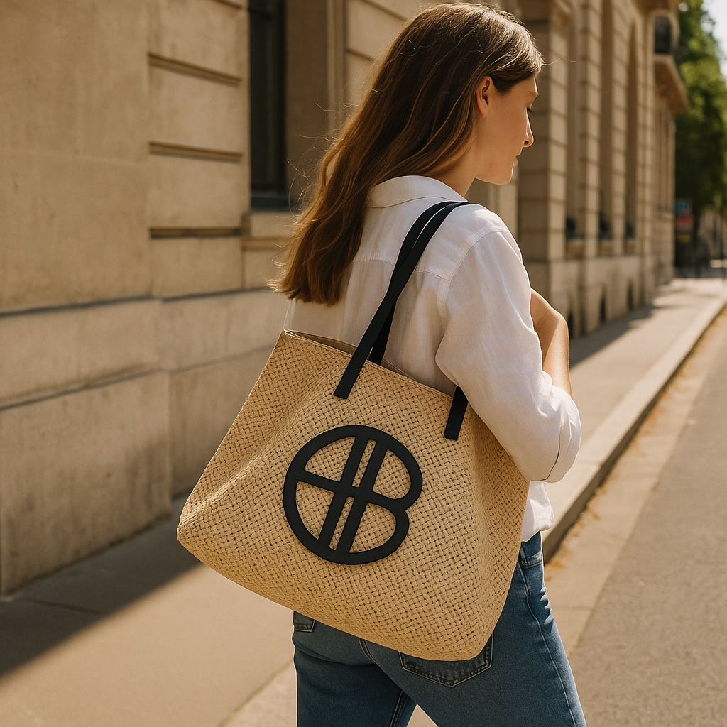 Two Piece BìBì Canvas Tote Bag