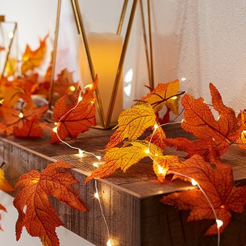 Autumn Maple Leaf Luxury MIA Lights