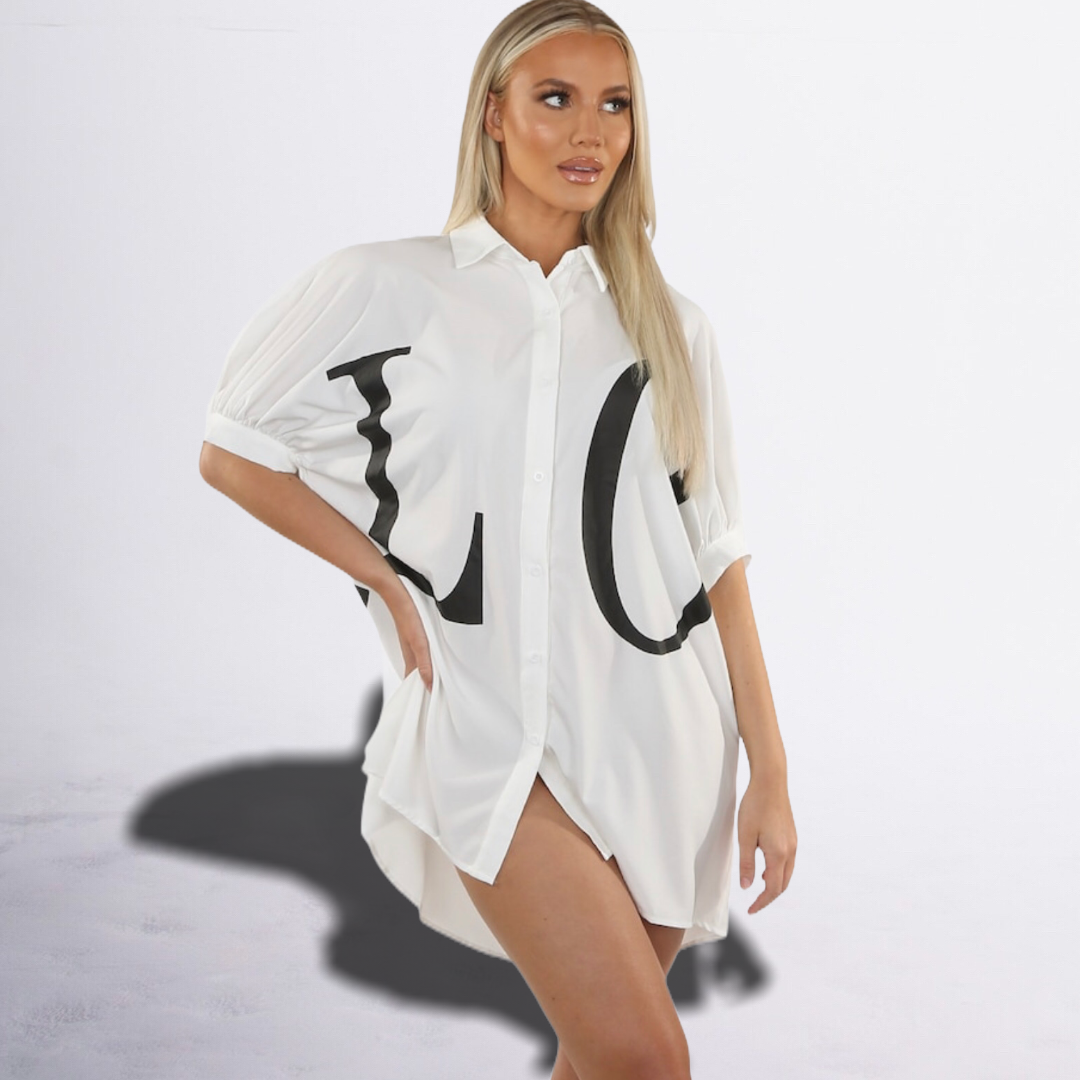 Spread The Love ‘𝓢𝓪𝓵𝓵𝔂´Shirt Dress