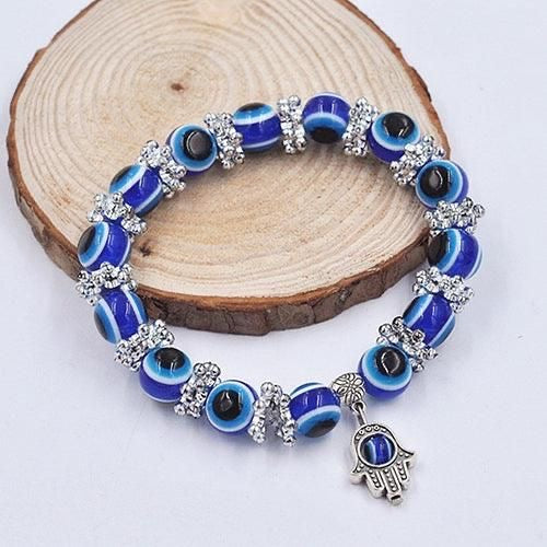 Evil Eye & Hasma Fatima Hand Boxed Bracelet