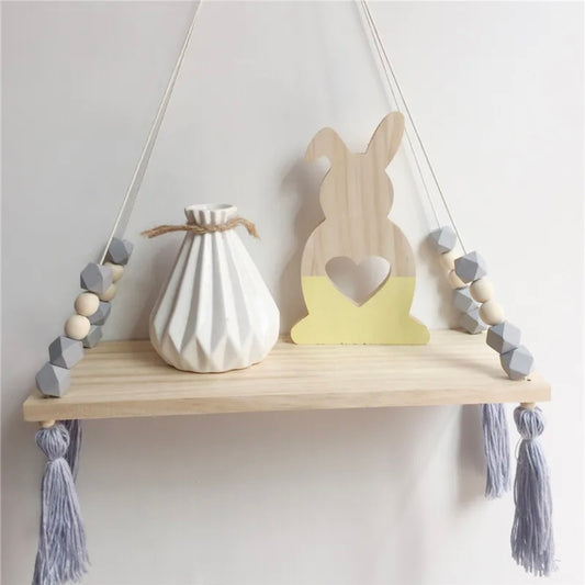 Children’s Rope Tassel Shelves