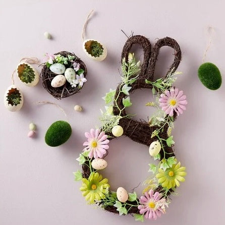 Easter Bunny Door Wreath