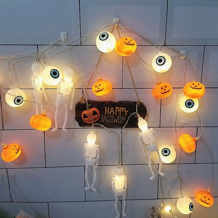 Autumn Decoration Pumpkin Lights | Scary Face Pumpkin Lights |