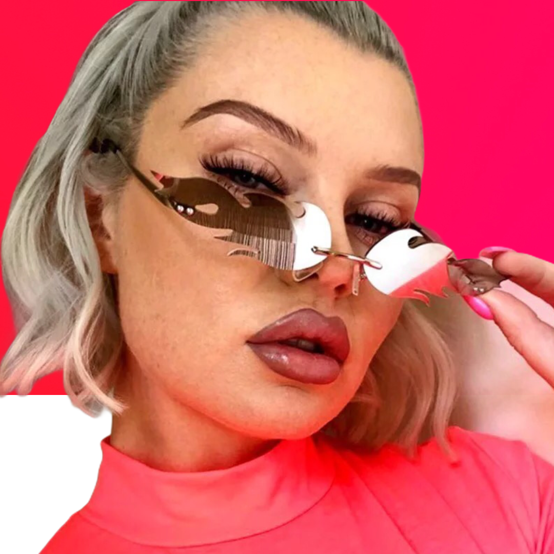 Funky Flame Effect Sunglasses - Pretty Little Presents