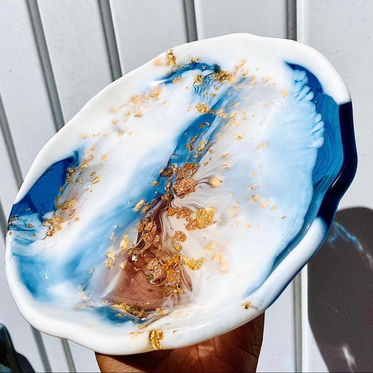 Handmade By Jade Resin '𝓡𝓪𝔂𝓵𝓮𝓷𝓮' Tray