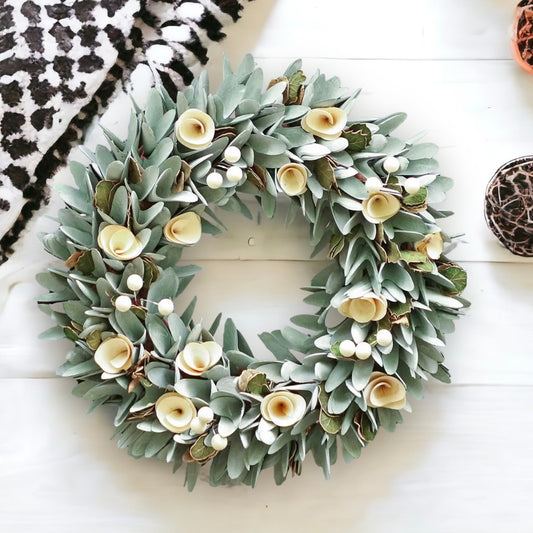 Handmade Spring Wreath