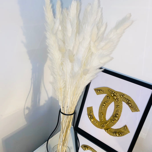 Mixed Bunny Tails & Pampas Stem ‘𝓗𝓾𝓼𝓴𝔂’  Bouquet