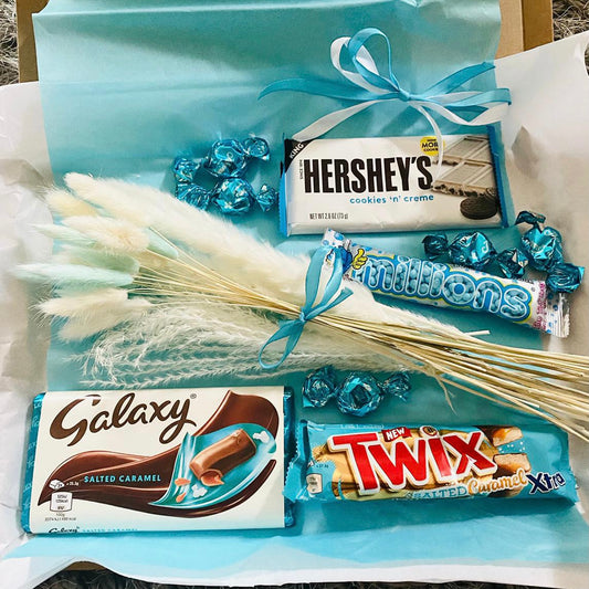 Chocolate & Bunny Bouquet  ‘𝓣𝓲𝓯𝓯𝓪𝓷𝔂’ Letterbox Gift