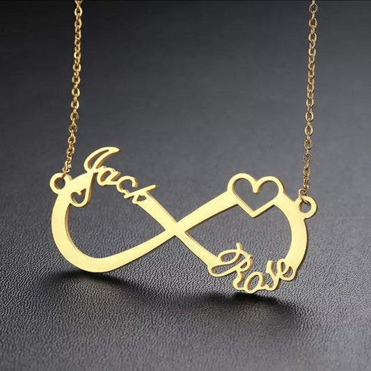 Personalised Infinity Necklace - Pretty Little Presents