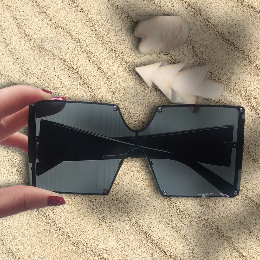 Oversized Statement Square Sunglasses - Pretty Little Presents