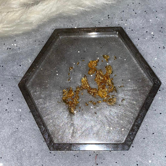 Hexagon Shimmer ‘ 𝓗𝓪𝓽𝓽𝓲𝓮’ Tray