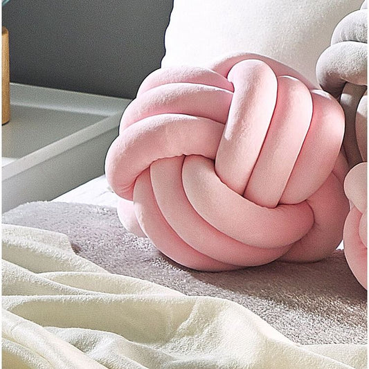 Breast Cancer Awareness Knot Cushion