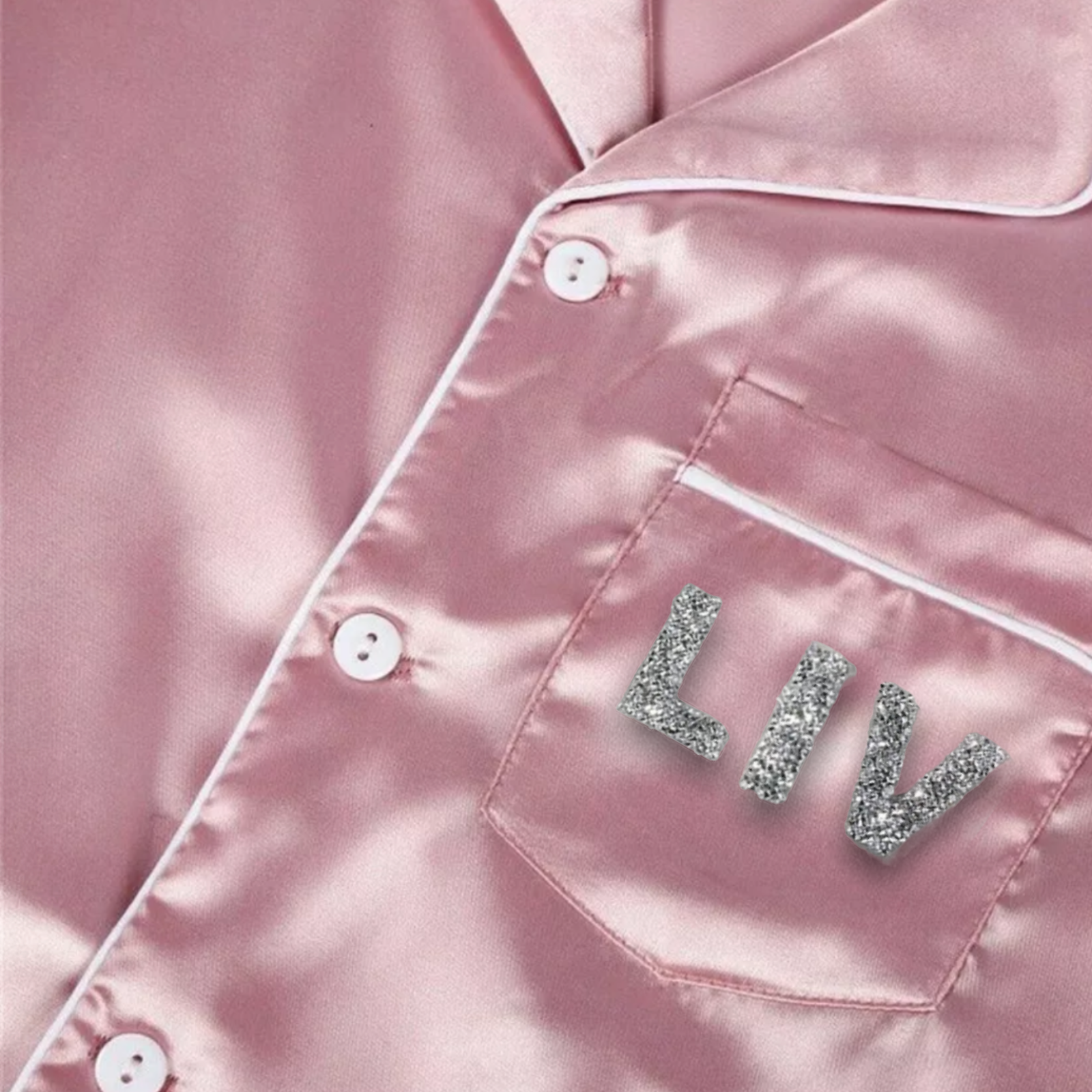 Personalised Silk 𝓕𝓵𝓸𝓻𝓮𝓷𝓬𝓮 Pyjamas - Pretty Little Presents