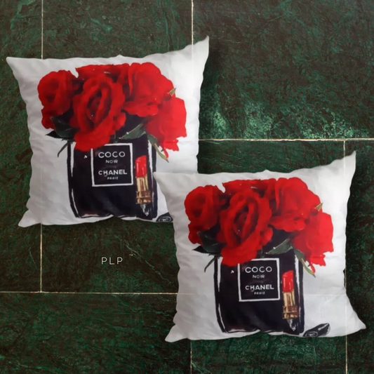 Designer Perfume Inspired Cushion Cover - Pretty Little Presents
