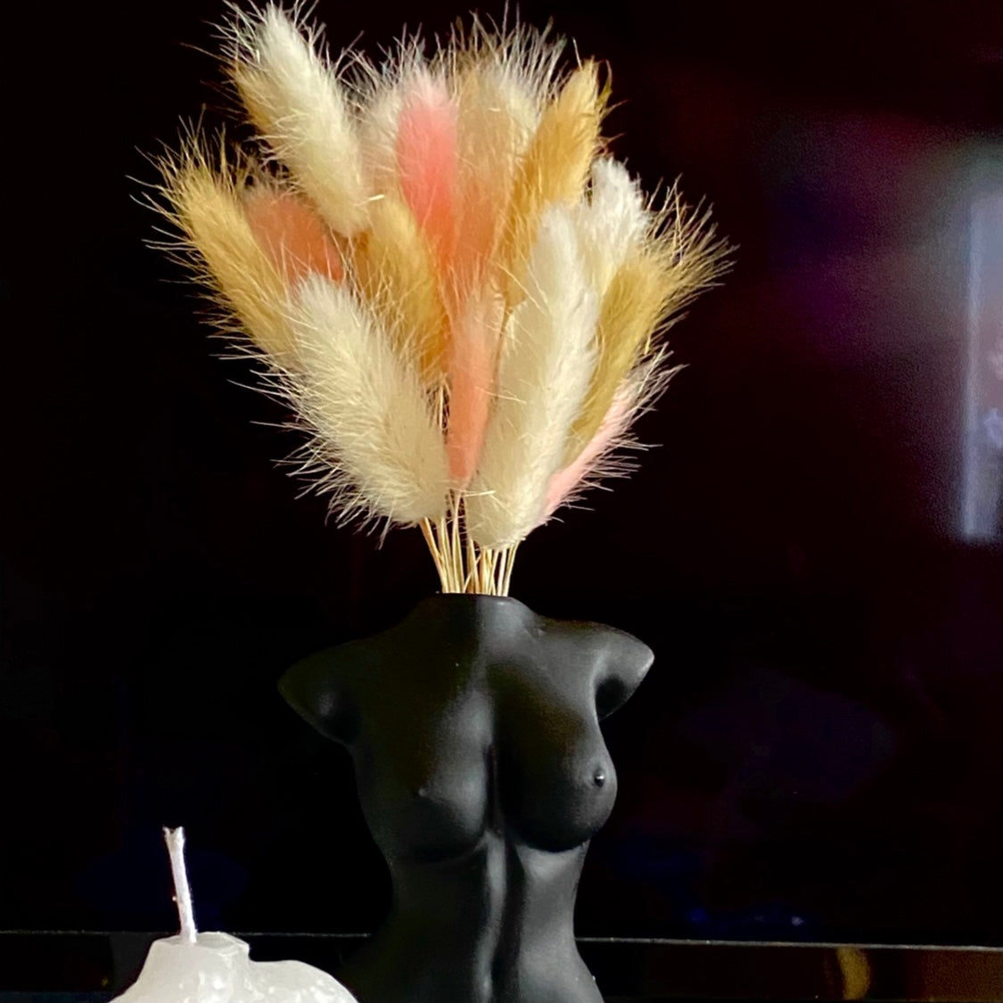 Cute ‘ 𝓒𝓪𝓷𝓭𝓲’ Mixed Pampas Bunny Tails