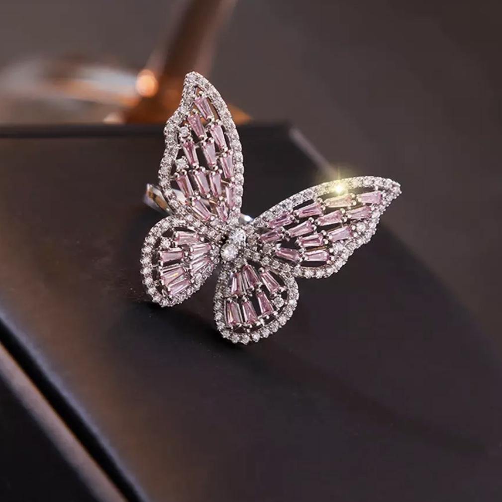 Beautiful Butterfly Bling Ring - Pretty Little Presents