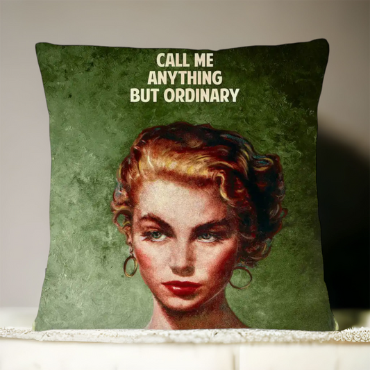 Altered Art Cushion | Slogan Cushions |