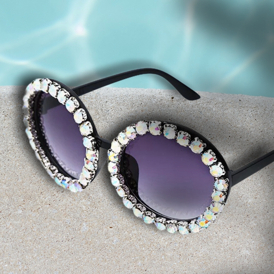 Oversized Luxury Rhinestone Sunglasses - Pretty Little Presents