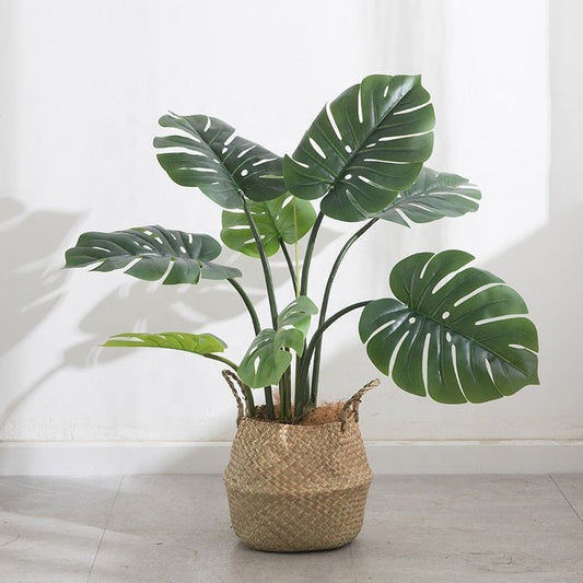 Rattan Plant Pot | Seagrass Vase | Wicker Rattan Basket