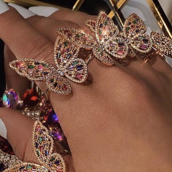 Beautiful Butterfly Bling Ring - Pretty Little Presents