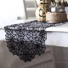 Halloween Tablecloth | Spider Web Table Runner |