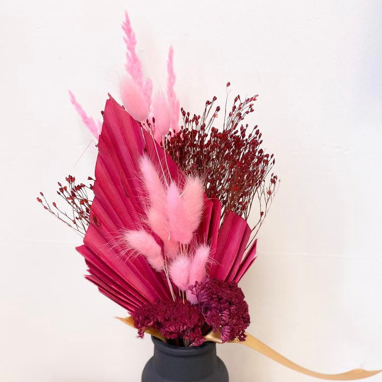 Palm Spear & Pampas  ‘ Ivy Rose ’ Bouquet