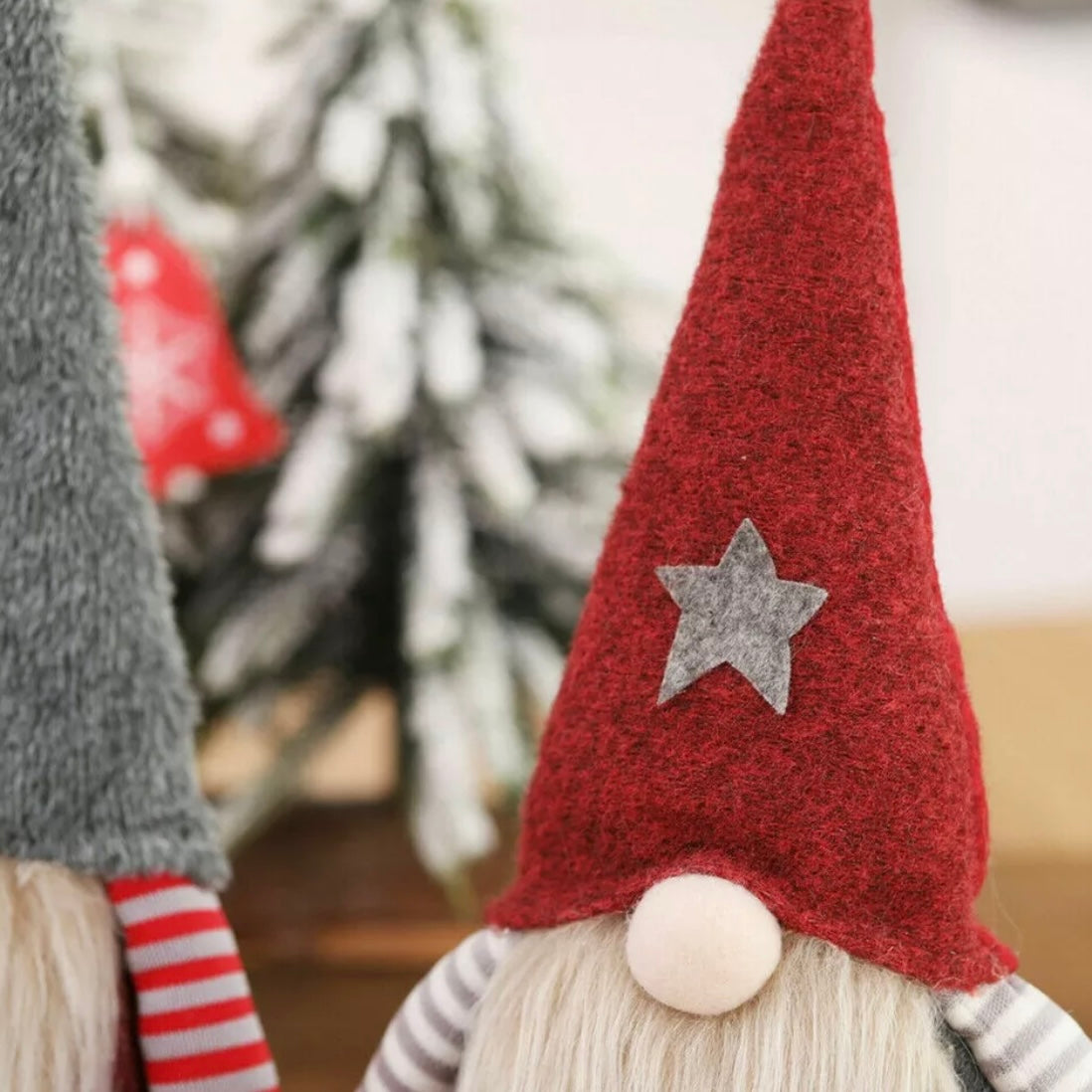 Festive Favourites Set Of 2 Christmas Gonk Gnomes UK