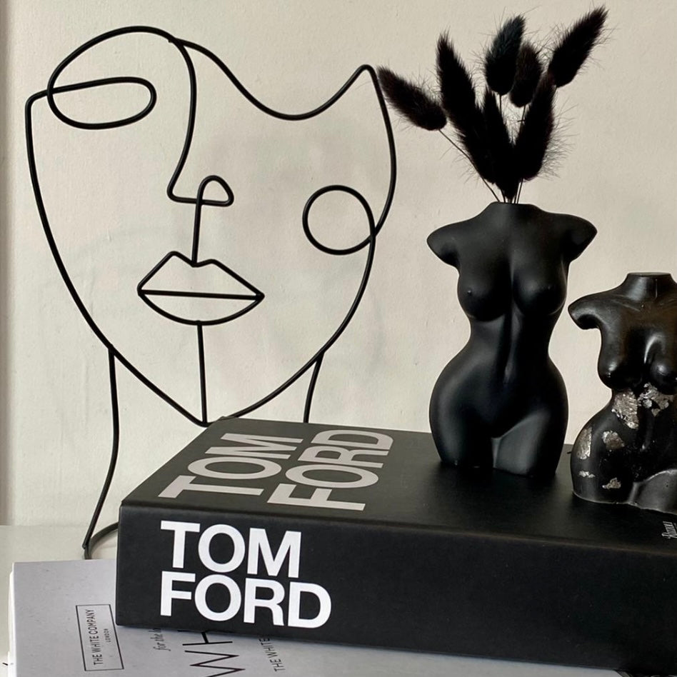 Abstract Character wire ‘ SIENNA ’ Handmade Sculpture